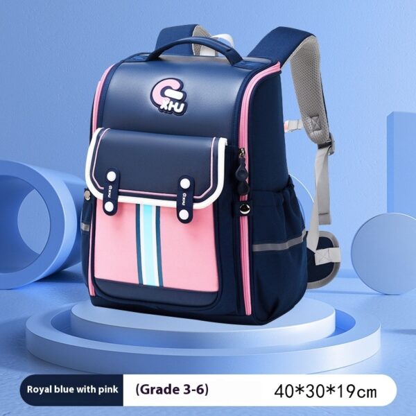 Primary School Boys And Girls Large Capacity 1-6 Grade Burden Reduction Waist Support Astronaut Bag - Image 2