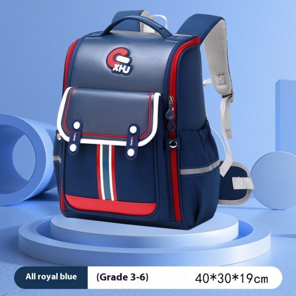 Primary School Boys And Girls Large Capacity 1-6 Grade Burden Reduction Waist Support Astronaut Bag - Image 7