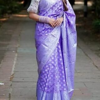 Soft katan silk party saree for women | Low price half silk saree for gift girl friend