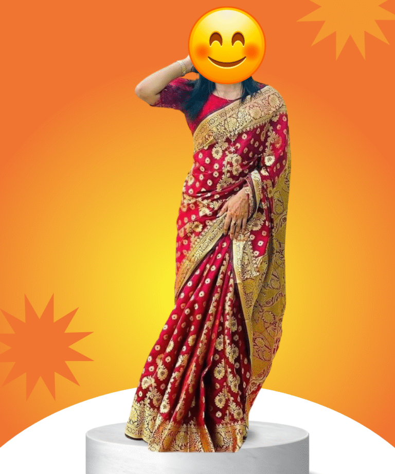 Benaroshi Katan Saree বেনারসি কাতান শাড়ি